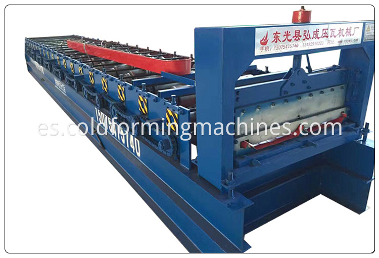 2 joint hidden roll forming machine